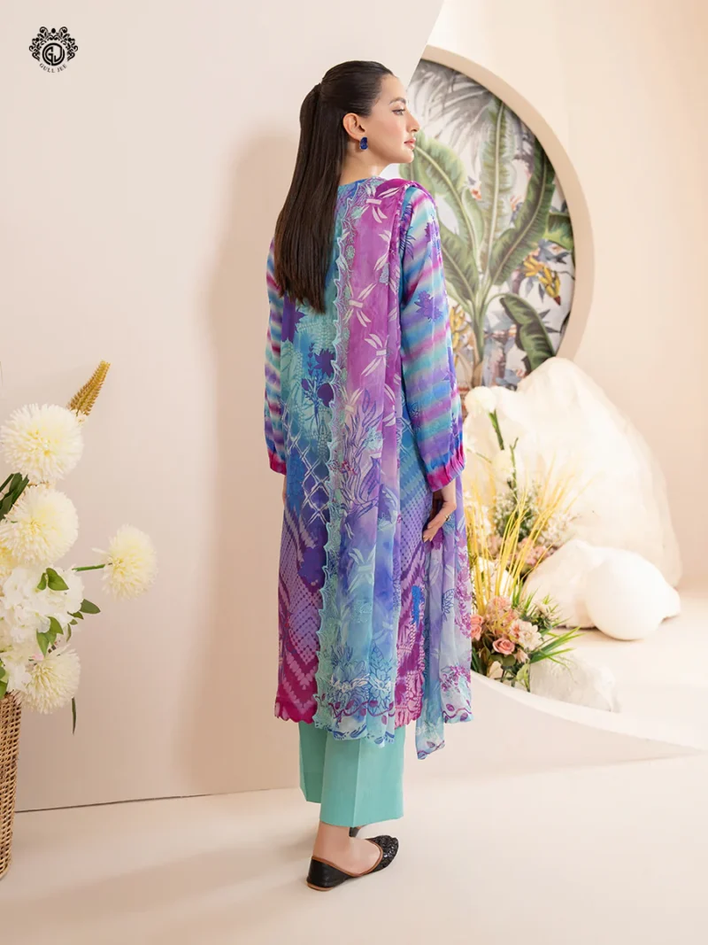 SOZ KESIMI 3 PC UN-STITCHED LUXURY LAWN-A-05