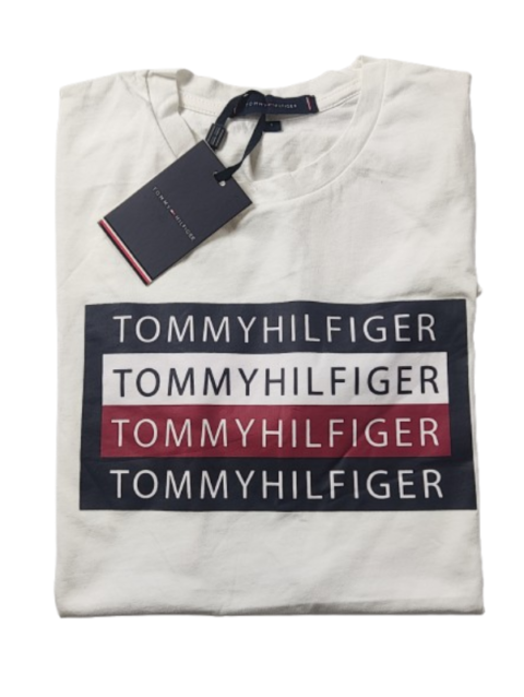 Tommy Hilfiger Men's Cotton Round Neck half sleeve T-Shirt